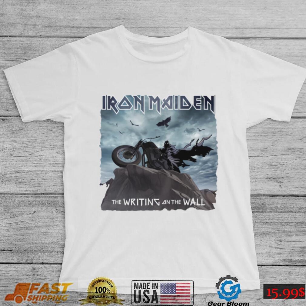 Iron maiden the writing on the wall biker