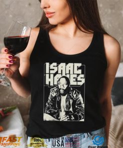 Isaac Hayes Lean In Mens Slim shirt