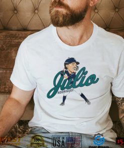 Julio Rodriguez Caricature Baseball Shirt