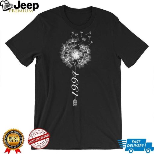 Just Year Birthday 1994 Gift Cute Dandelion Flower Breathe T Shirt