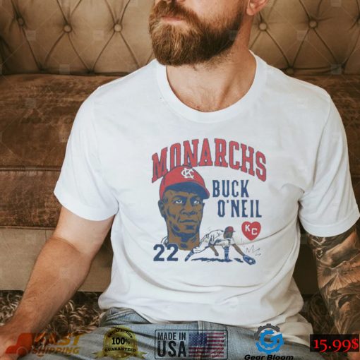 KC Monarchs Buck O’Neil shirt