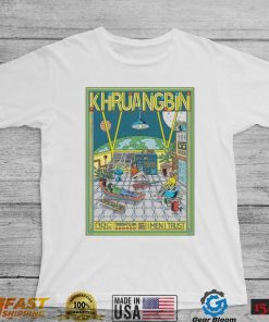 Khruangbin toronto Canada august 2 2022 with men I trust poster shirt