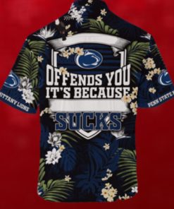 [LIMITED] Penn State Nittany Lions Summer Hawaiian Shirt And Shorts, With Tropical Patterns For Fans copy