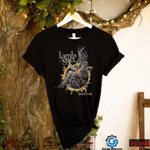 Lamb of god merch omens skeleton eagle shirt