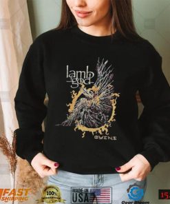 Lamb of god merch omens skeleton eagle shirt