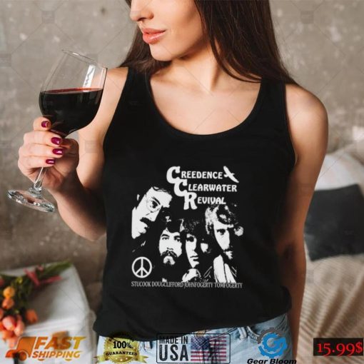 Listen to CCR Creedence Clearwater Revival band Stucook Dougclifford Johnfogerty Tomfogerty shirt