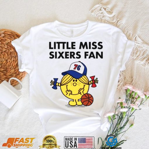 Little Miss sixers fan Philadelphia 76ers basketball shirt