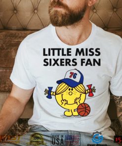 Little Miss sixers fan Philadelphia 76ers basketball shirt