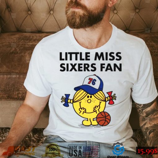 Little Miss sixers fan Philadelphia 76ers basketball shirt