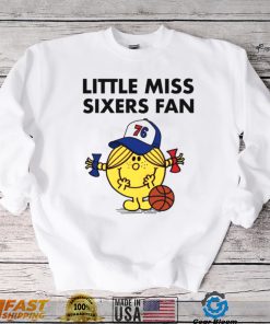 Little Miss sixers fan Philadelphia 76ers basketball shirt