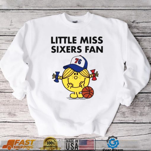 Little Miss sixers fan Philadelphia 76ers basketball shirt