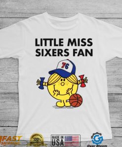 Little Miss sixers fan Philadelphia 76ers basketball shirt