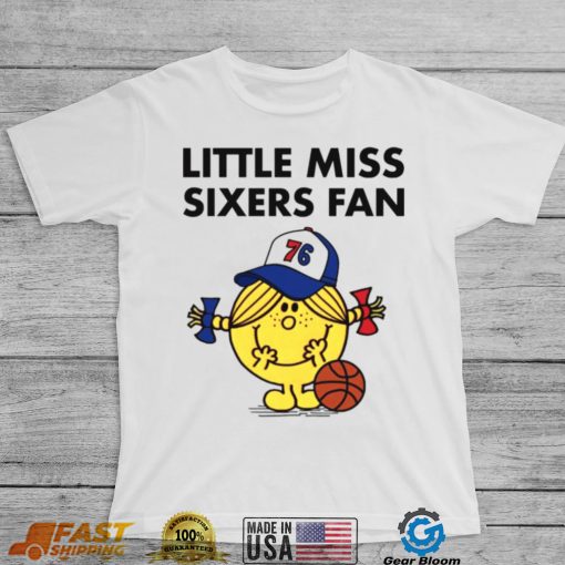 Little Miss sixers fan Philadelphia 76ers basketball shirt