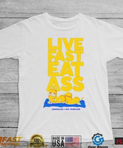 Live Fast Eat Ass Minions shirt