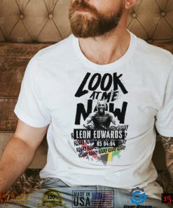 Look at me new Leon Edwards rolky t shirt