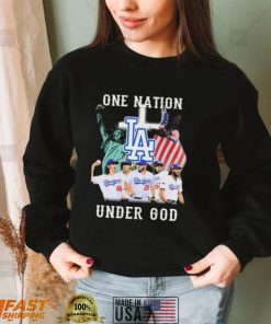 Los Angeles Dodgers One Nation Under God Dodgers Shirt