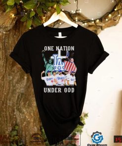 Los Angeles Dodgers One Nation Under God Dodgers Shirt