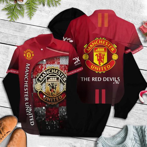 Manchester United 3D The Red Devils Hawaiian Shirt