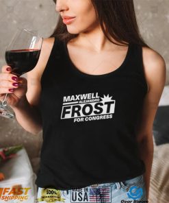 Maxwell Alejandro Frost For Congress Shirt