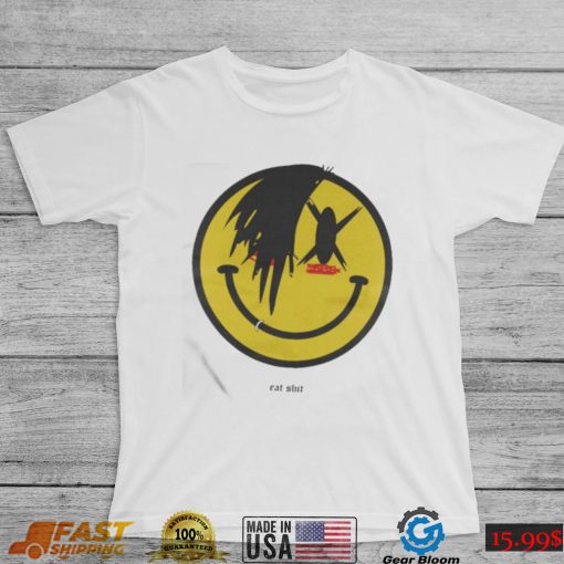 Mcrphilly smile face eat shit t shirt