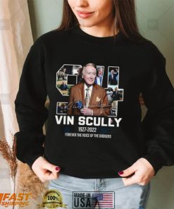 Memories It’s Time for Dodger Baseball LA Vin Scully 1927 2022 signatures shirt