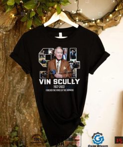 Memories It’s Time for Dodger Baseball LA Vin Scully 1927 2022 signatures shirt