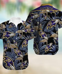 Men’s Baltimore Ravens Hawaiian Shirt