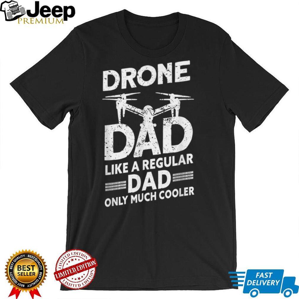 Mens Drone Dad   Drone Pilot Vintage Drone T Shirt