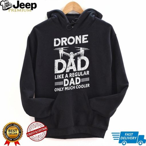 Mens Drone Dad   Drone Pilot Vintage Drone T Shirt