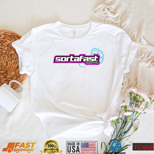 Mens Sortafast Industries _Bolted_ design T Shirt