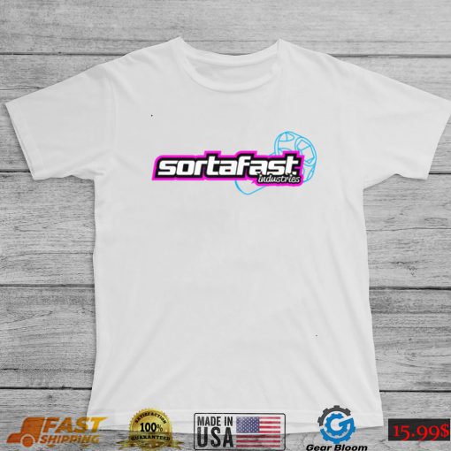 Mens Sortafast Industries _Bolted_ design T Shirt