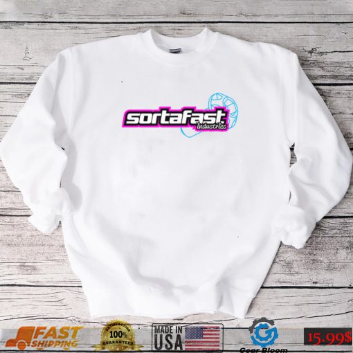 Mens Sortafast Industries _Bolted_ design T Shirt