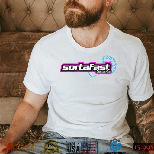 Mens Sortafast Industries _Bolted_ design T Shirt