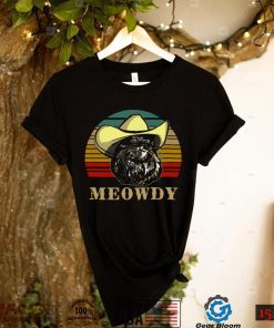 Meowdy Cowboy Cat Howdy Pardner Cat Lovers shirt