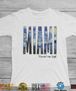 Miami Van Gogh Starry Night Art Vincent Van Gogh Painting Sweatshirt