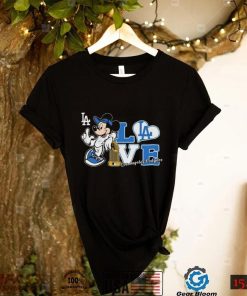 Mickey Mouse Love Los Angeles Dodgers Shirt