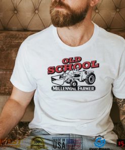 Millennial Farmer Old School Moline Shirt
