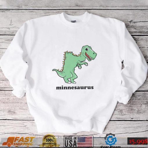 Minnesaurus Minnesota Saurus art shirt