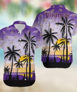 Minnesota Vikings Purple Hawaiian Shirt