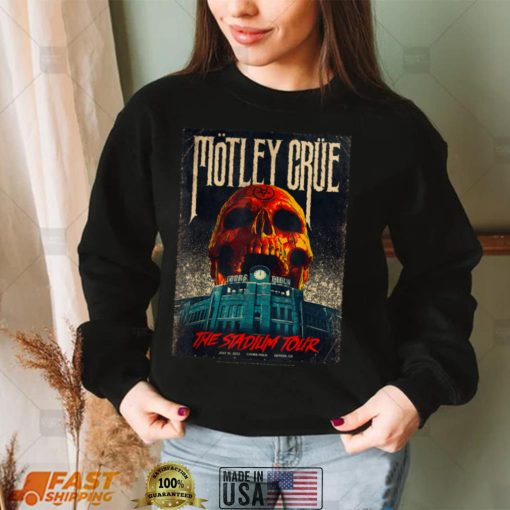 Mötley Crüe   The Stadium Tour Denver Event T Shirt