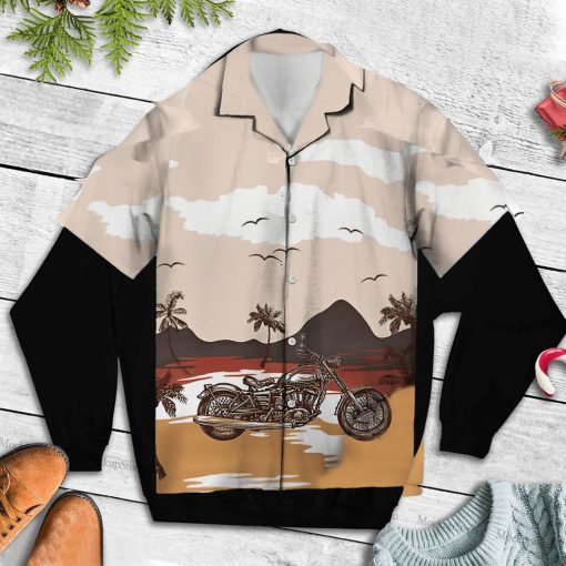 Motorcycle On For Summer Aloha Hawaii Shirt