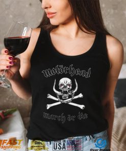 Motörhead – March or Die Cross Bones Black T Shirt