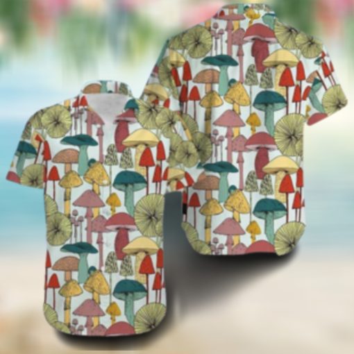 Mushroom Lover Art Tropical Hawaiian Shirts