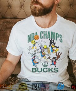 NBA Champs Bucks x Space Jam shirt