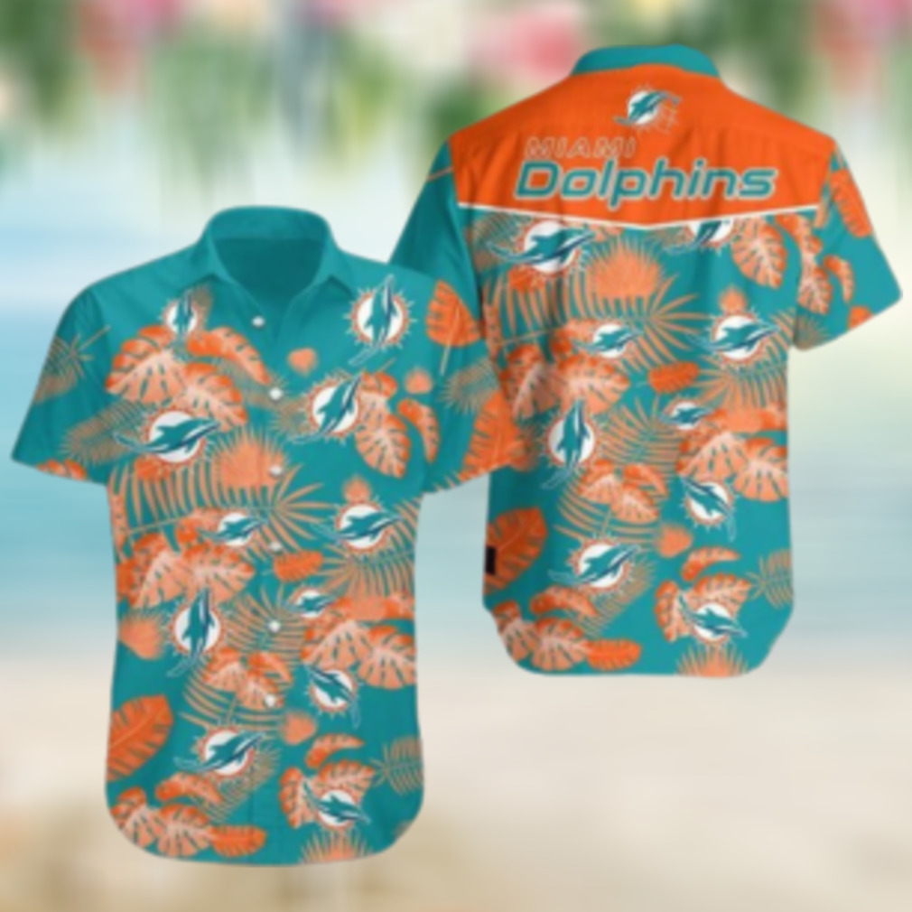 National Football League Miami Dolphins Hawaiian Shirt removebg preview