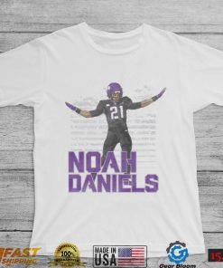 Noah Daniels football 2022 T shirt