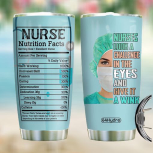 Nurse Challenge Facts TTZ2611015 Stainless Steel Tumbler