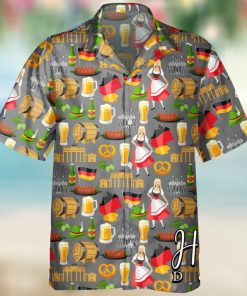 Oktoberfest Beer Party German Festival Hawaiian Shirt