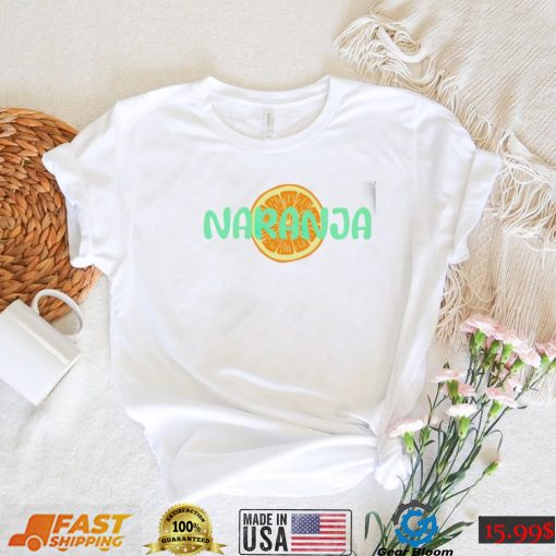 Orange Naranja logo shirt