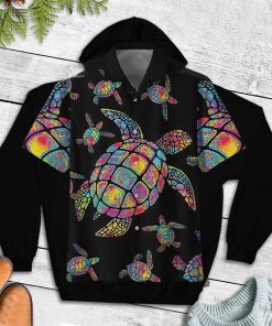 Pattern Turtle For Turtle Aloha Colorful Hawaii Shirt